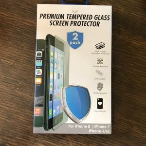 Premium tempered glass screen protector 2 Pack